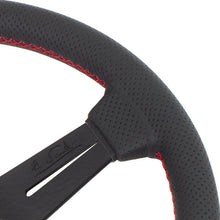 Load image into Gallery viewer, Classic Black Perforated Leather 330mm 6062.33.2092