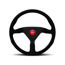 Load image into Gallery viewer, Montecarlo Alcantara 350mm Red Stitch
