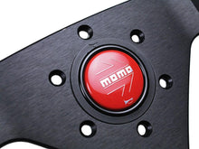 Load image into Gallery viewer, Montecarlo Alcantara 350mm Red Stitch