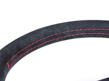 Load image into Gallery viewer, Montecarlo Alcantara 350mm Red Stitch