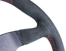 Load image into Gallery viewer, Montecarlo Alcantara 350mm Red Stitch