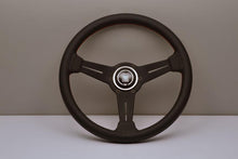 Load image into Gallery viewer, Classic Black Perforated Leather 360mm 6062.36.2092