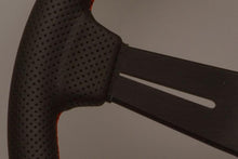 Load image into Gallery viewer, Classic Black Perforated Leather 360mm 6062.36.2092