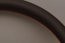 Load image into Gallery viewer, Classic Black Perforated Leather 360mm 6062.36.2092