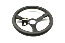 Load image into Gallery viewer, Mirage Deep Dish Leather Black 350mm